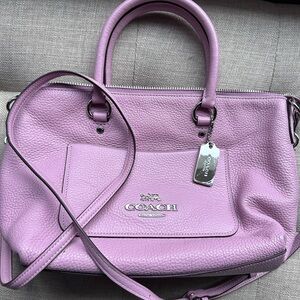Pink Coach Bag.